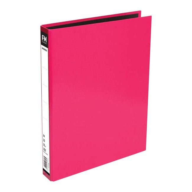 FM Ringbinder Vivid Shocking Pink A4-Officecentre