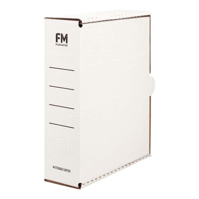 FM Storage Carton White A4 333x255x90mm 900/Pallet-Officecentre