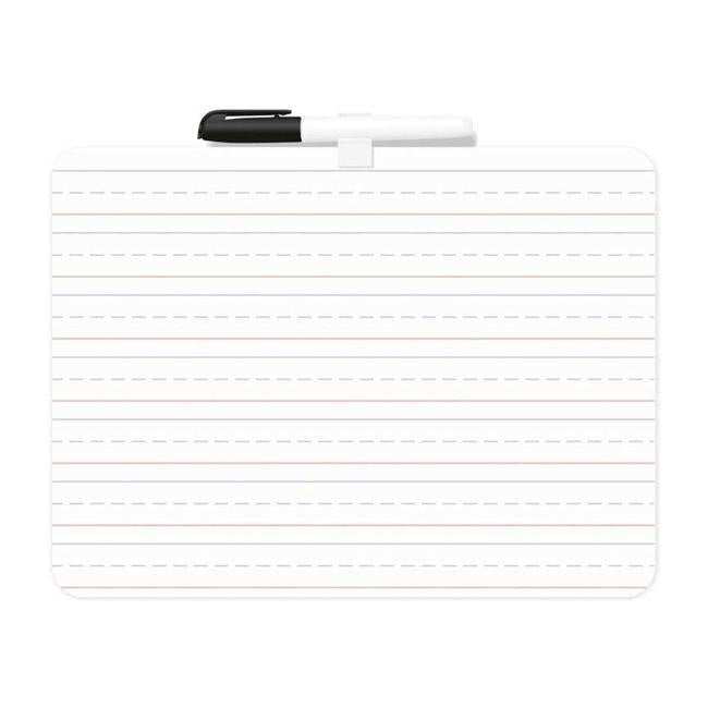 FM Whiteboard Double Sided Lap Board 226x300mm-Officecentre