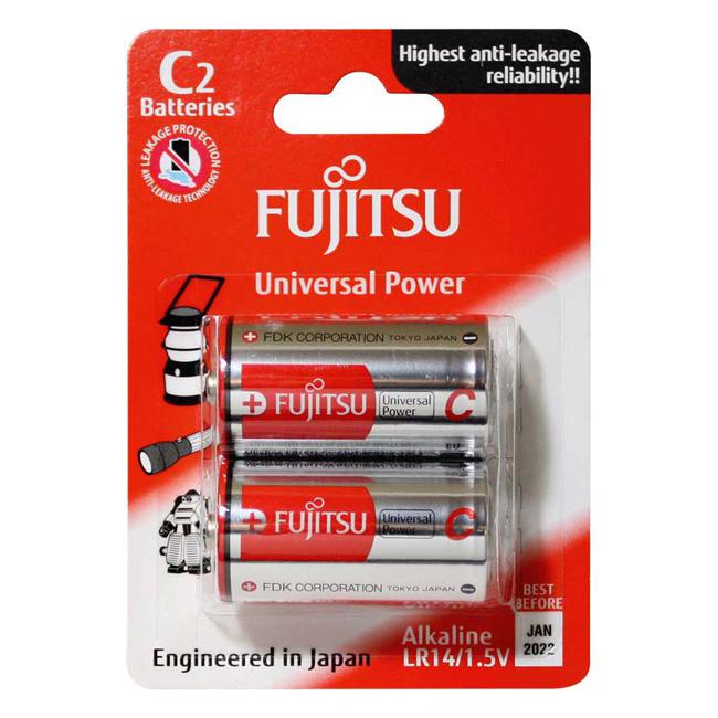 Fujitsu Batteries C Universal 2 Pack 1.5v Power-Officecentre