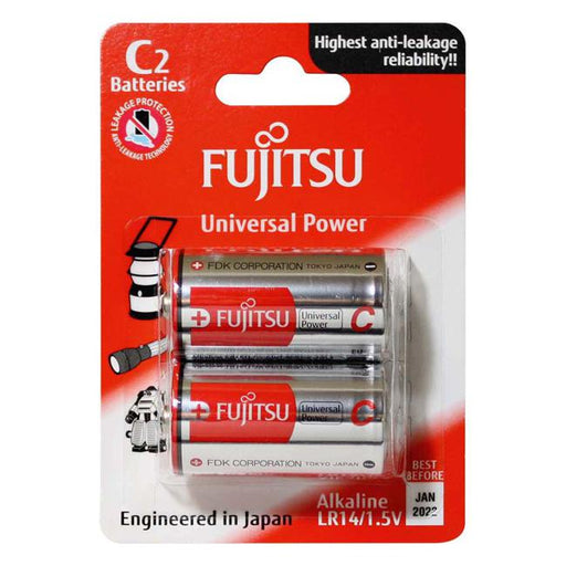 Fujitsu Batteries C Universal 2 Pack 1.5v Power-Officecentre