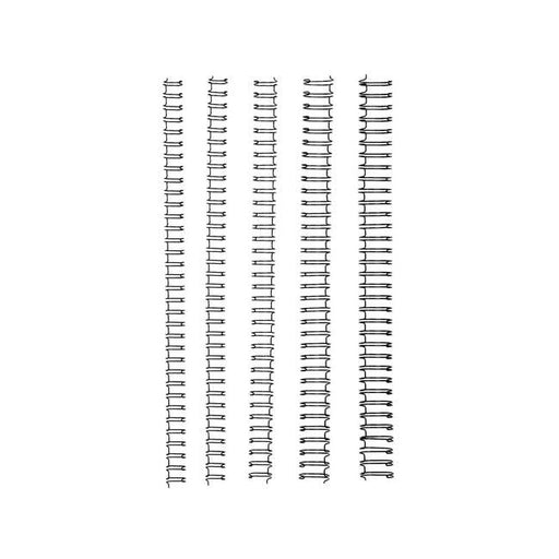 Gbc binding wire 34 loop 14mm black pk100-Officecentre