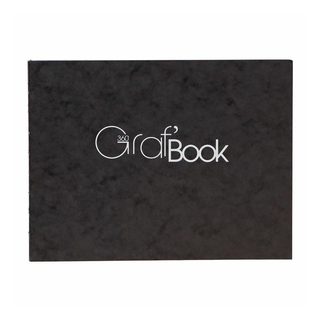 GrafBOOK 360 Notebook 15x21cm Black-Officecentre