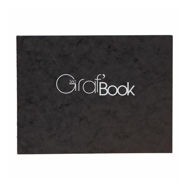 GrafBOOK 360 Notebook 19x25cm Black-Officecentre