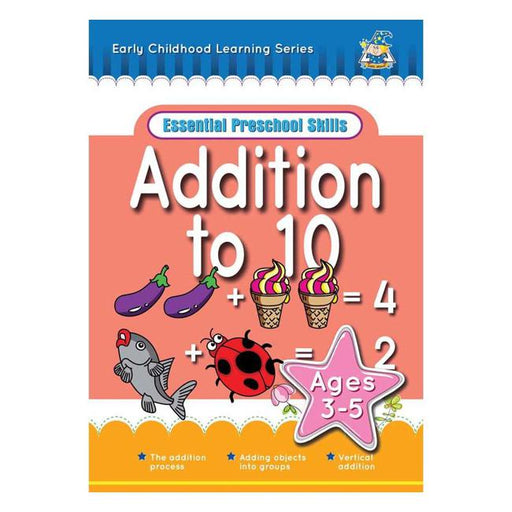 Greenhill Activity Book 3-5yr Addition To 10-Officecentre