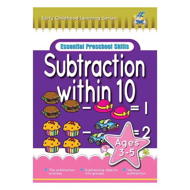 Greenhill Activity Book 3-5yr Subtraction Within 10-Officecentre