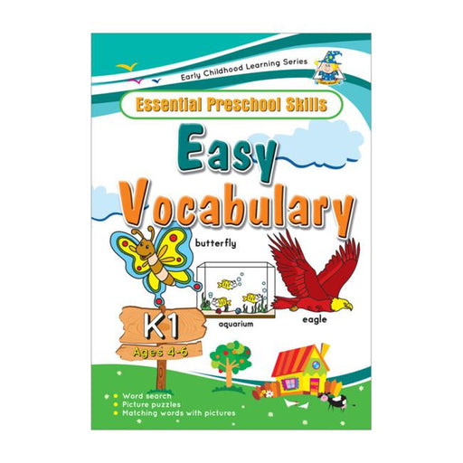 Greenhill Activity Book 4-6 Yr Easy Vocabulary-Officecentre