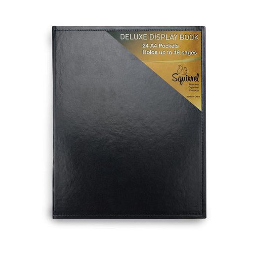 Headline View Display Book A4 Leatherette 24 Pocket-Officecentre