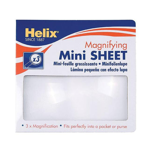 Helix mini magnifying sheet 55x85mm-Officecentre