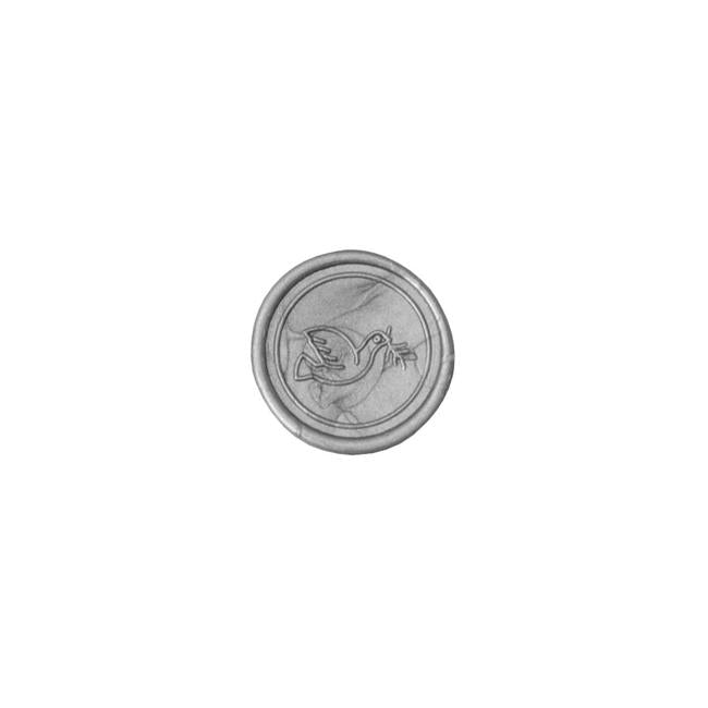 Herbin Engraved Seal Brass Disc Dove-Officecentre