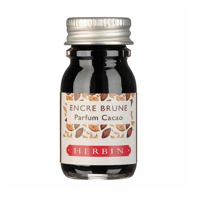 Herbin Scented Ink 10ml Brown Cocoa Scent-Officecentre