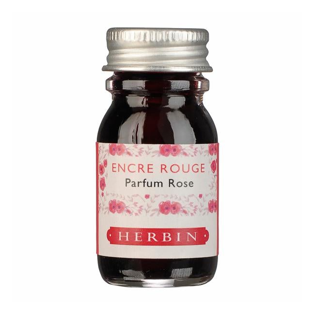 Herbin Scented Ink 10ml Red Rose Scent-Officecentre
