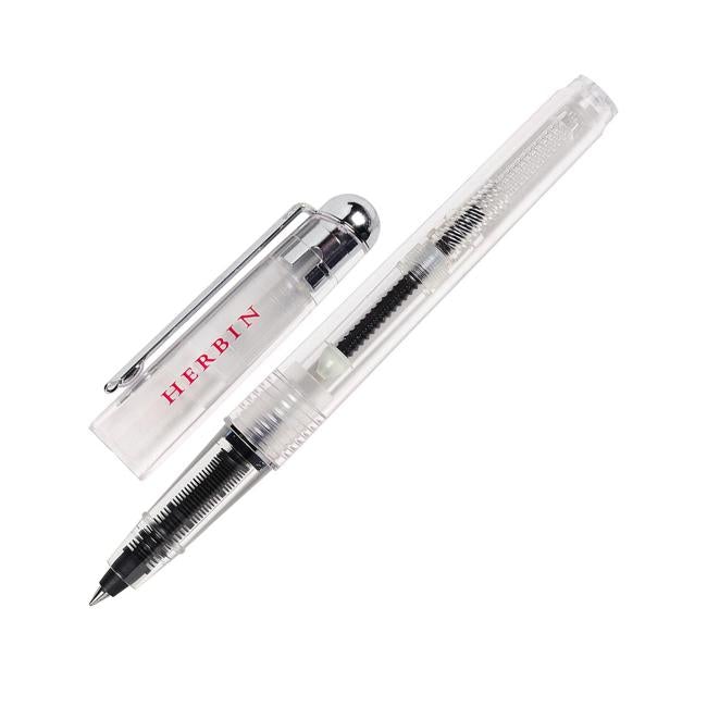 Herbin Transparent Rollerball Pen with Converter-Officecentre