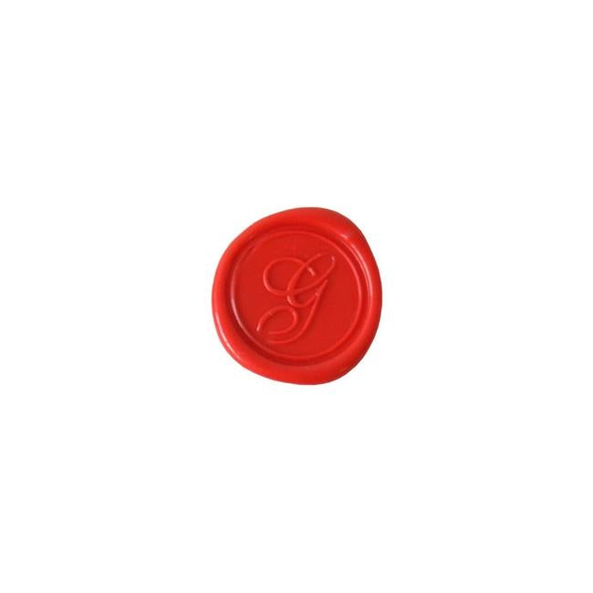 Herbin Wooden Handle Round Seal Copperplate G-Officecentre