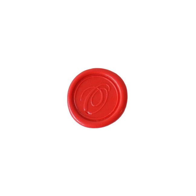 Herbin Wooden Handle Round Seal Copperplate O-Officecentre