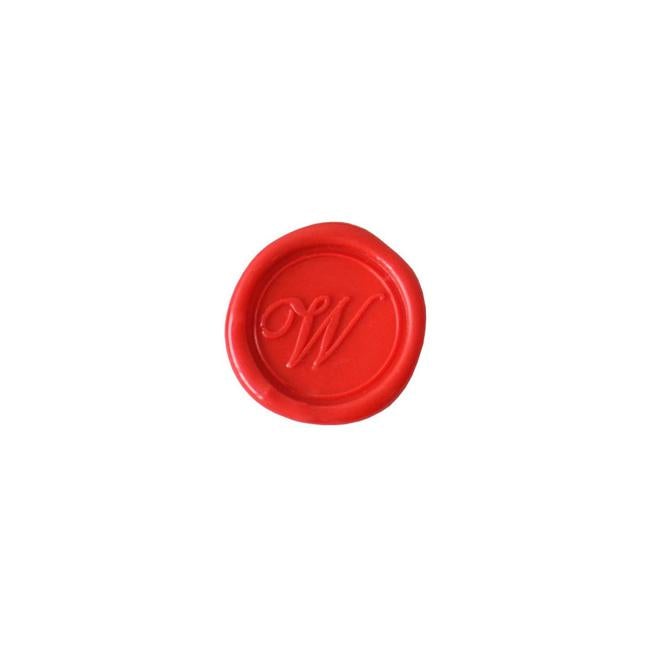 Herbin Wooden Handle Round Seal Copperplate W-Officecentre