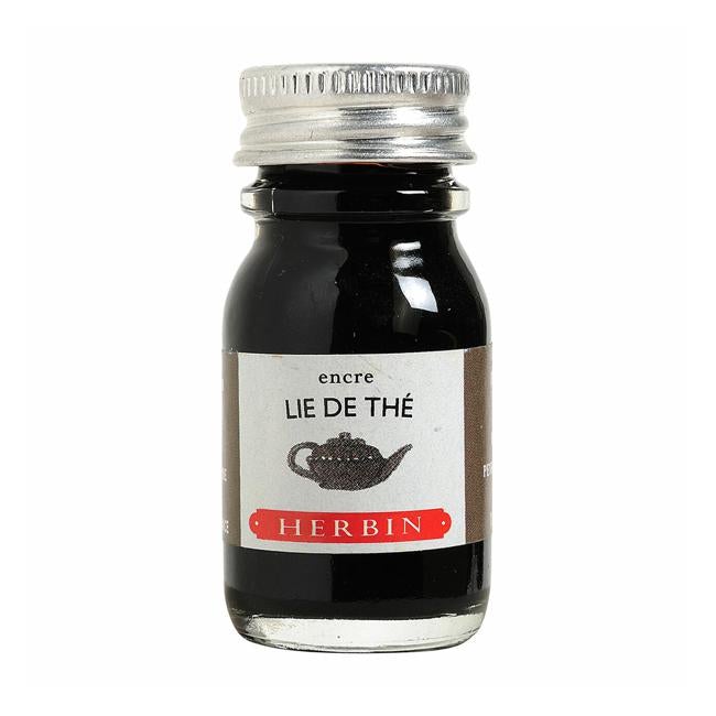 Herbin Writing Ink 10ml Lie de The-Officecentre