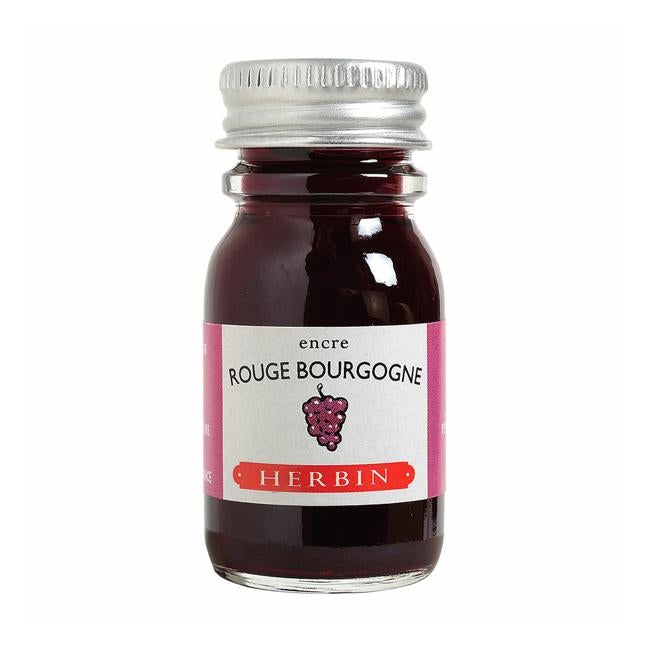 Herbin Writing Ink 10ml Rouge Bourgogne-Officecentre