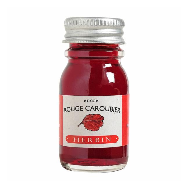 Herbin Writing Ink 10ml Rouge Caroubier-Officecentre