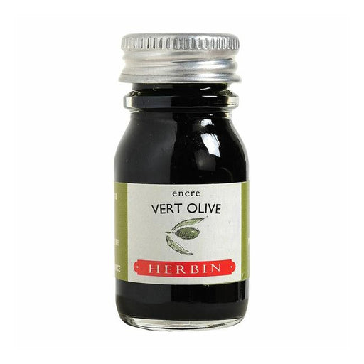 Herbin Writing Ink 10ml Vert Olive-Officecentre