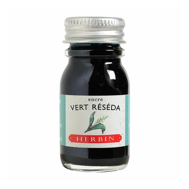 Herbin Writing Ink 10ml Vert Reseda-Officecentre