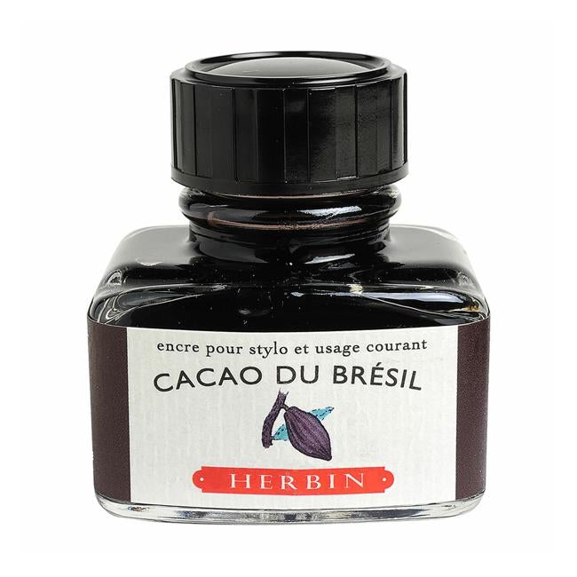 Herbin Writing Ink 30ml Cacao du Bresil-Officecentre