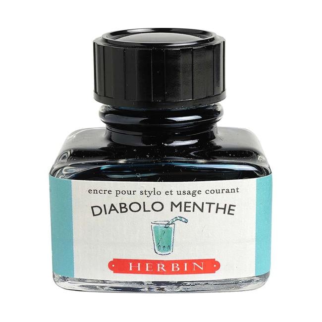 Herbin Writing Ink 30ml Diabolo Menthe-Officecentre