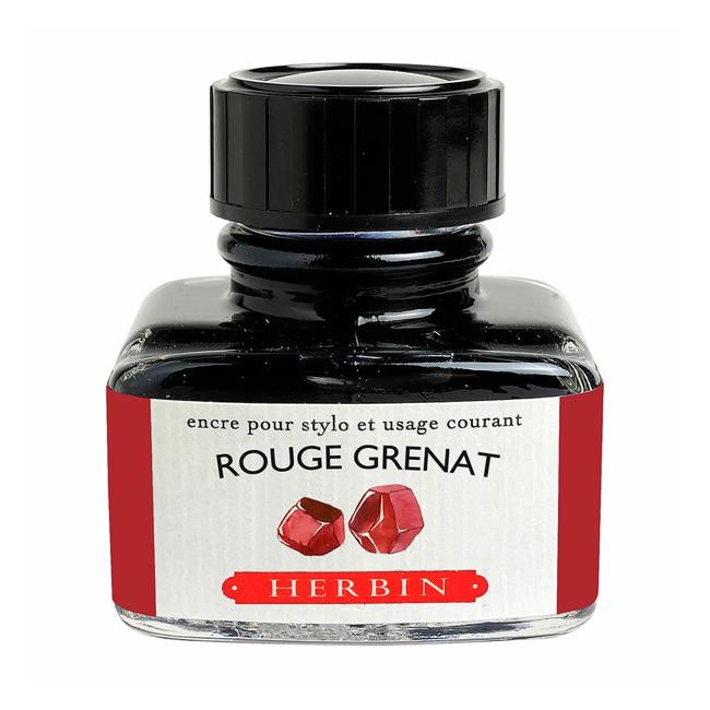 Herbin Writing Ink 30ml Rouge Grenat-Officecentre