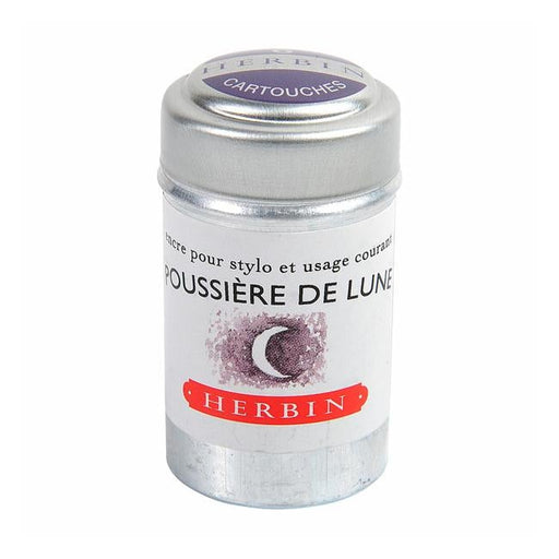 Herbin Writing Ink Cartridge Poussiere de Lune Pack of 6-Officecentre