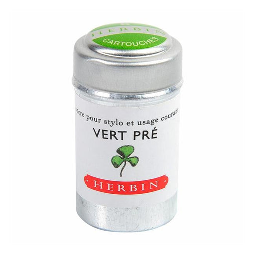 Herbin Writing Ink Cartridge Vert Pre Pack of 6-Officecentre
