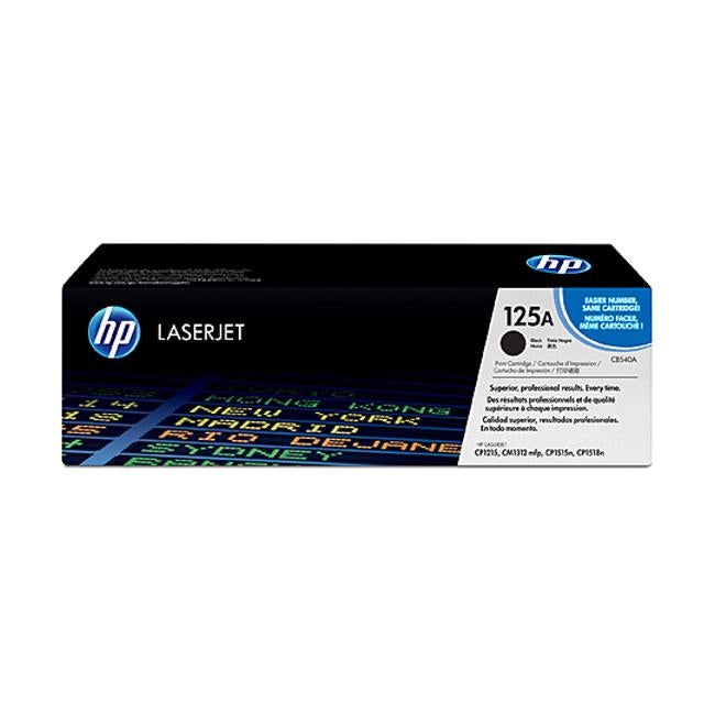 HP #125A Black Toner CB540A - Folders