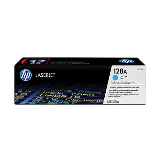 HP #128A Cyan Toner CE321A - Folders