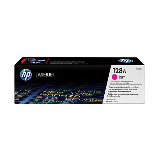 HP #128A Magenta Toner CE323A - Folders