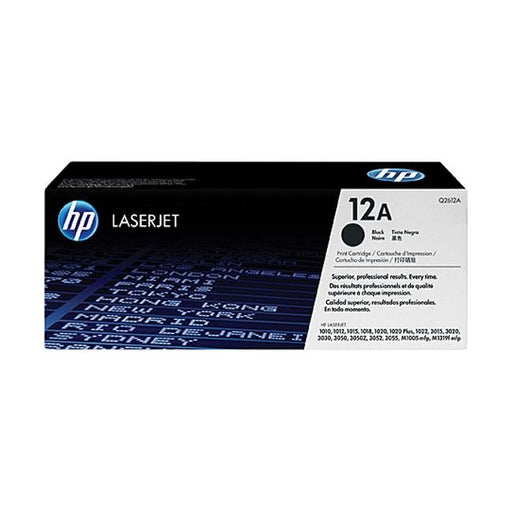 HP #12A Black Toner Q2612A - Folders
