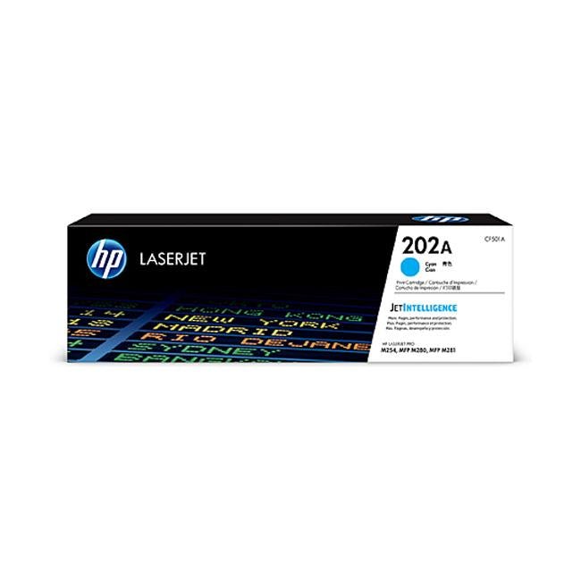 HP #202A Cyan Toner CF501A - Folders