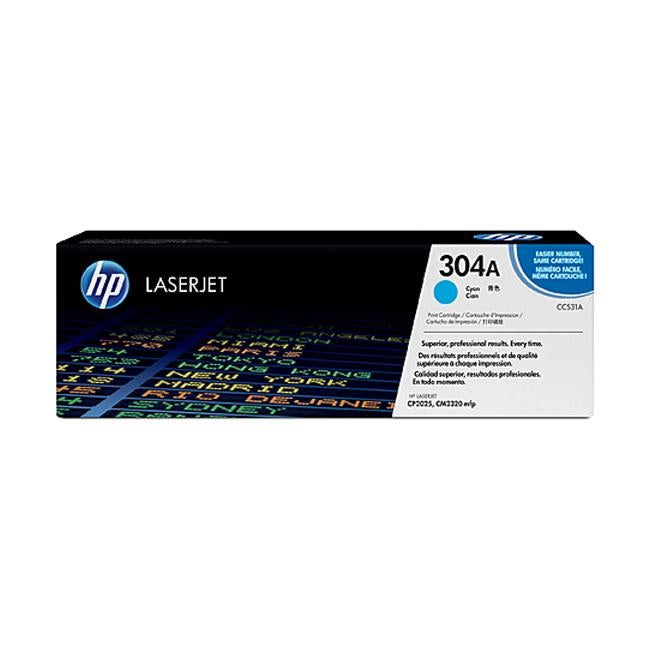 HP #304A Cyan Toner CC531A - Folders