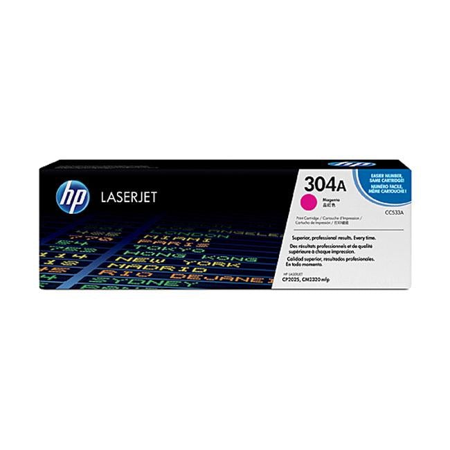 HP #304A Magenta Toner CC533A - Folders