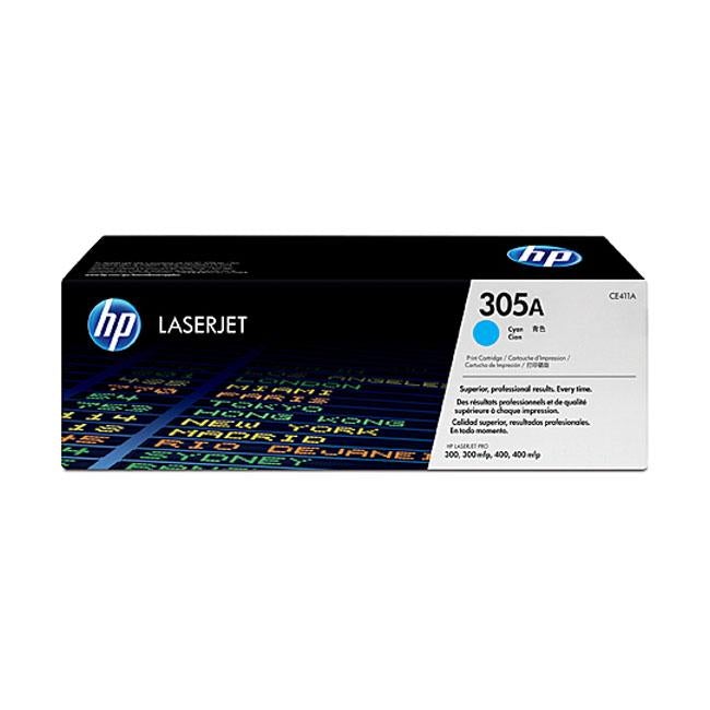 HP #305 Cyan Toner CE411A - Folders