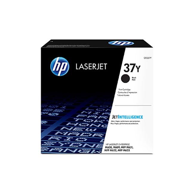 HP #37Y Black Toner CF237Y - Folders