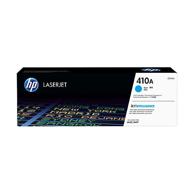 HP #410A Cyan Toner CF411A - Folders