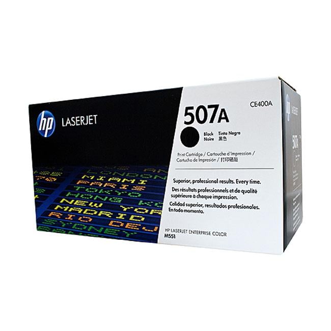 HP #507A Black Toner CE400A - Folders