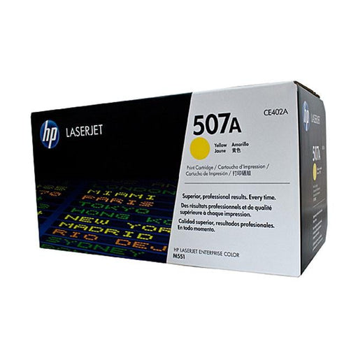 HP #507A Yellow Toner CE402A - Folders