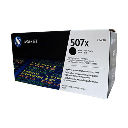 HP #507X Black Toner CE400X - Folders