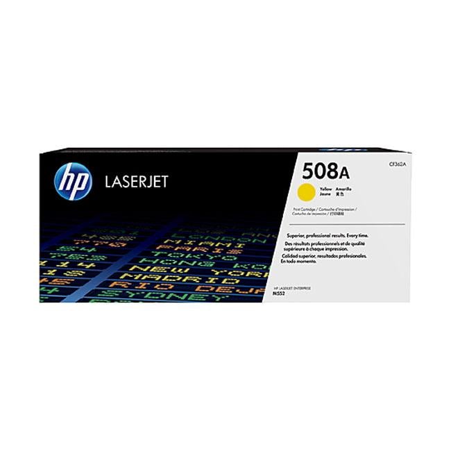 HP #508A Yellow Toner CF362A - Folders