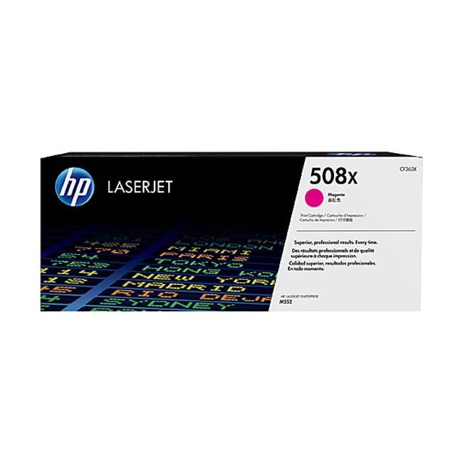 HP #508X Magenta Toner CF363X - Folders