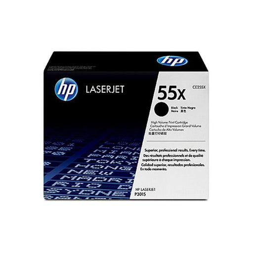 HP #55X Black Toner CE255X - Folders