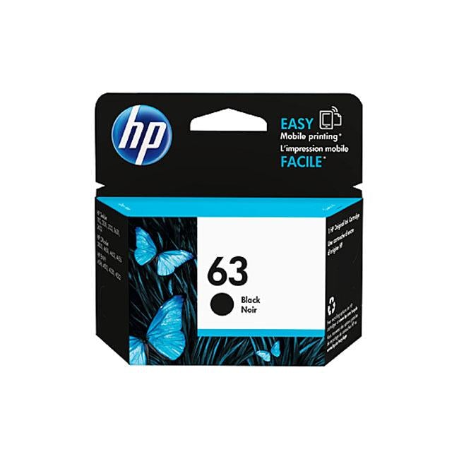 HP #63 Black Ink F6U62AA - Folders
