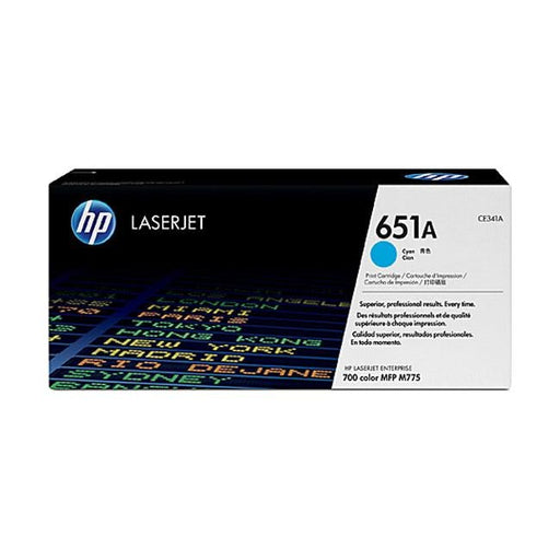 HP #651A Cyan Toner CE341A - Folders