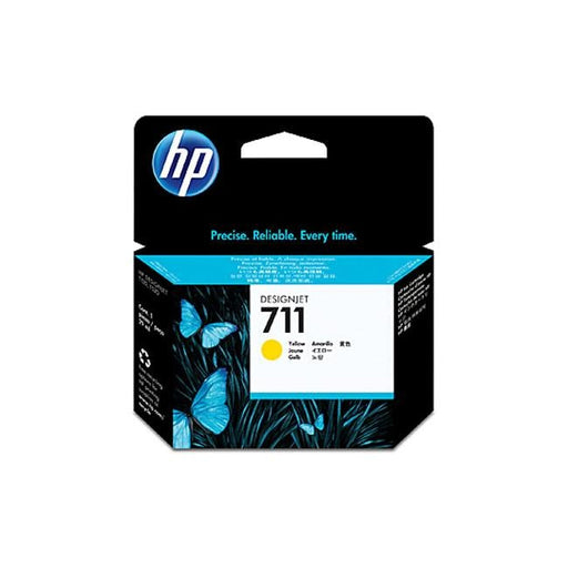 HP #711 29ml Yellow Ink CZ132A - Folders