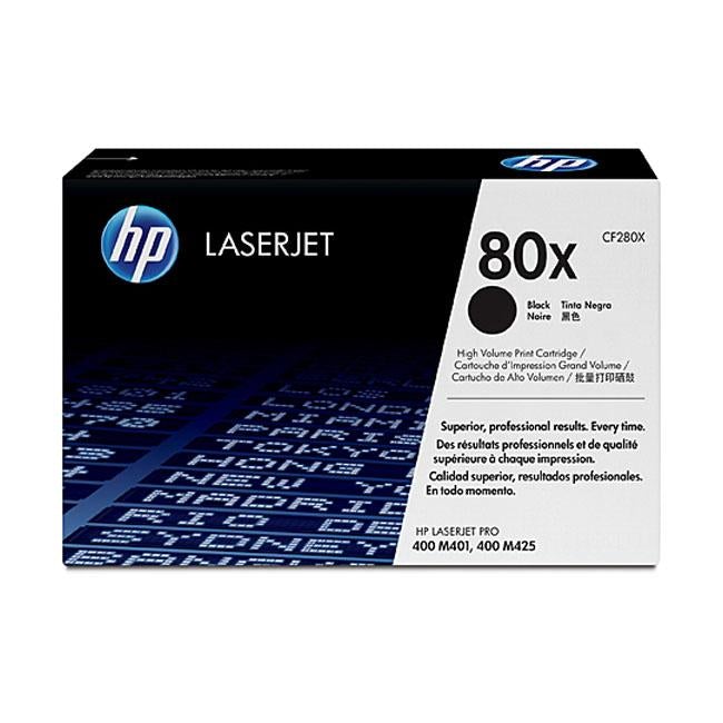 HP #80X Black Toner CF280X - Folders